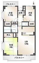 埼玉県所沢市大字山口（賃貸マンション3LDK・3階・72.60㎡） その2