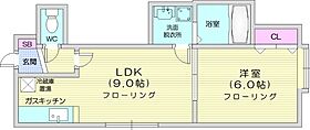 北海道札幌市東区北三十四条東6丁目（賃貸アパート1LDK・2階・31.35㎡） その2