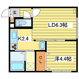 豊平公園駅 4.8万円