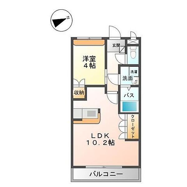 エバーレジダンス 112｜鳥取県鳥取市江津(賃貸アパート1LDK・1階・36.00㎡)の写真 その2