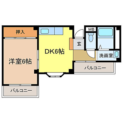 ツカサ千代田ロイヤルハイツ_間取り_0