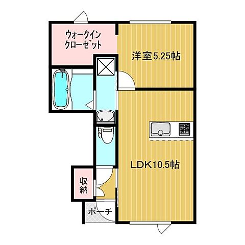 ホームズ でお部屋探し イルマーレc 2 1階 1ldk 賃料6 2万円 40 57 賃貸アパート住宅情報 物件番号 取扱い不動産会社 エイブルネットワーク北見店 株式会社セクト