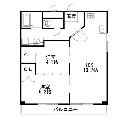 ハイツトレンディ・１_間取り_0