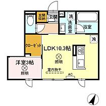 セレスティアル山の手通り  ｜ 鳥取県鳥取市湯所町１丁目（賃貸アパート1LDK・2階・35.32㎡） その2