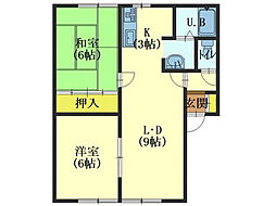 ラクール美原 2階