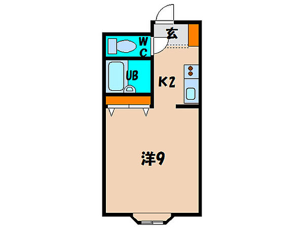 ヴィレコート富士 408｜北海道函館市港町３丁目(賃貸マンション1K・4階・23.68㎡)の写真 その2