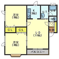 コーポリバージュIII 2階/201