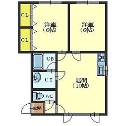 ハルハイムIII 2階