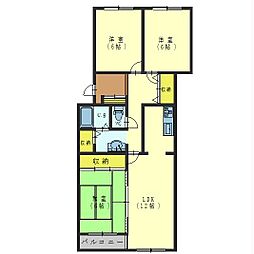 シャルム深堀 2階