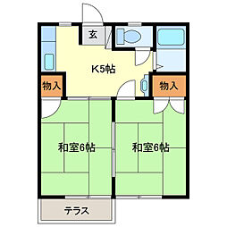 🉐敷金礼金0円！🉐永倉コーポ3号棟