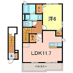 逢妻駅 6.8万円