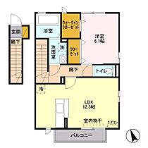 千葉県木更津市ほたる野３丁目（賃貸アパート1LDK・2階・50.70㎡） その2