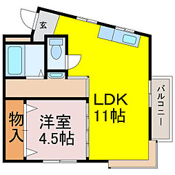 吉耕ハイツ野木 3階