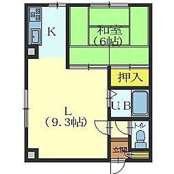 シャルム中上 1階