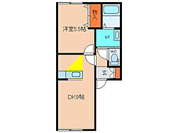 サンヴィラン美原A 1階