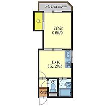 エミネンス五稜郭 401 ｜ 北海道函館市五稜郭町28-24（賃貸マンション1DK・4階・26.03㎡） その2