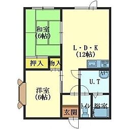 メゾンドピュアA棟 1階/-