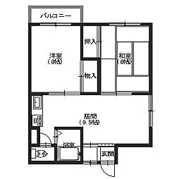 ホワイトハイツD 2階