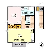 千葉県市原市西五所（賃貸アパート1LDK・2階・42.40㎡） その2