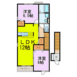 レジデンス 2階