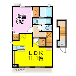 カーサ・ツバキ弐番館 2階
