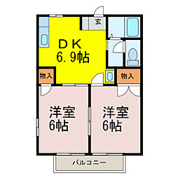 グリーンビレッジA 1階/-