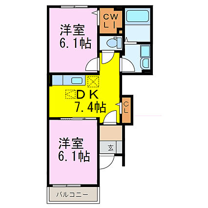 アルト・プエンテ_間取り_0