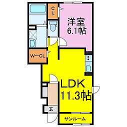 アルカンシェル・シャトー 1階