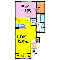 エトワーレ  ｜ 埼玉県行田市長野４丁目（賃貸アパート1LDK・1階・50.16㎡） その2