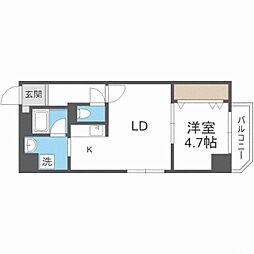 北12条駅 7.4万円