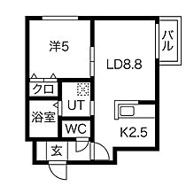 MTガーデンEast  ｜ 北海道札幌市東区北二十一条東１丁目（賃貸マンション1LDK・5階・37.22㎡） その2