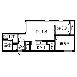 北18条駅 10.0万円