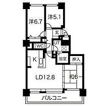 クリーンリバー円山北5条 1202 ｜ 北海道札幌市中央区北五条西２３丁目2-12（賃貸マンション3LDK・12階・73.93㎡） その2