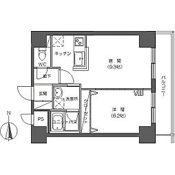 レジディア札幌駅ノース 6階