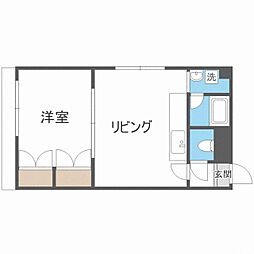 あいりん桑園 3階/-