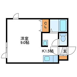 メープルN13 1階