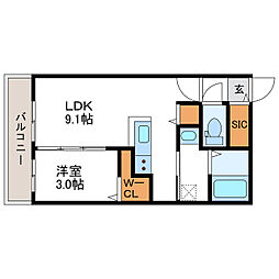 CONFIA KITA21JYO コンフィア北21条 4階/-