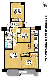 間取図画像 3LDK