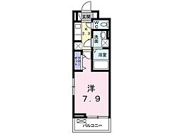エクセロン 1Kの間取図画像