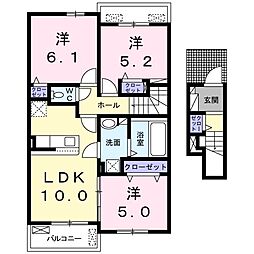 間取図画像 3LDK