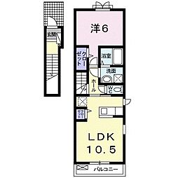 TTE 1LDKの間取図画像