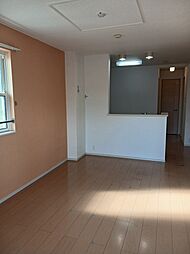 ウエスト・コリーヌI 205 2階2LDKのリビング/ダイニング