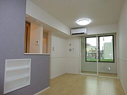 オアシーII 102 1階1LDKのリビング/ダイニング