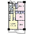 クラール3階7.6万円