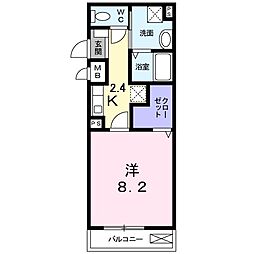 ミニヨンハウス 1Kの間取図画像