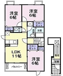 間取図画像 3LDK