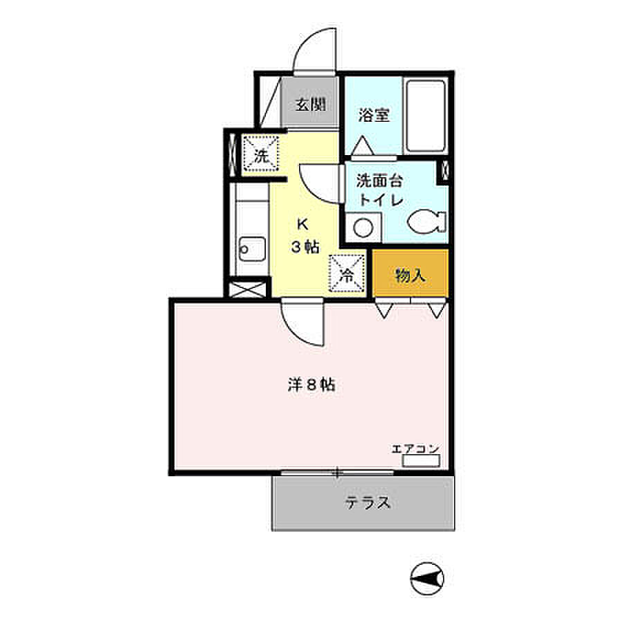 ホームズ メゾンドワイズマン 1k 賃料4 4万円 1階 25 51 賃貸アパート住宅情報