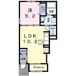 五百川駅 5.4万円