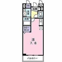 間取図画像 1K