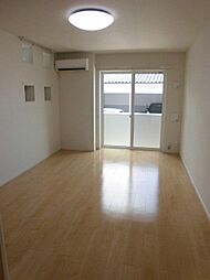 マリーコートII 101 1階1Kのリビング/ダイニング